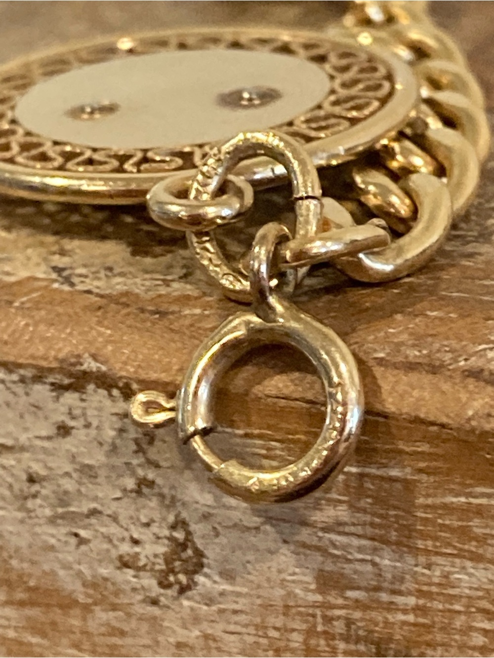 1/20 12K Gold Filled Vintage American National Insurance Gold Bracelet - Picture 14 of 15